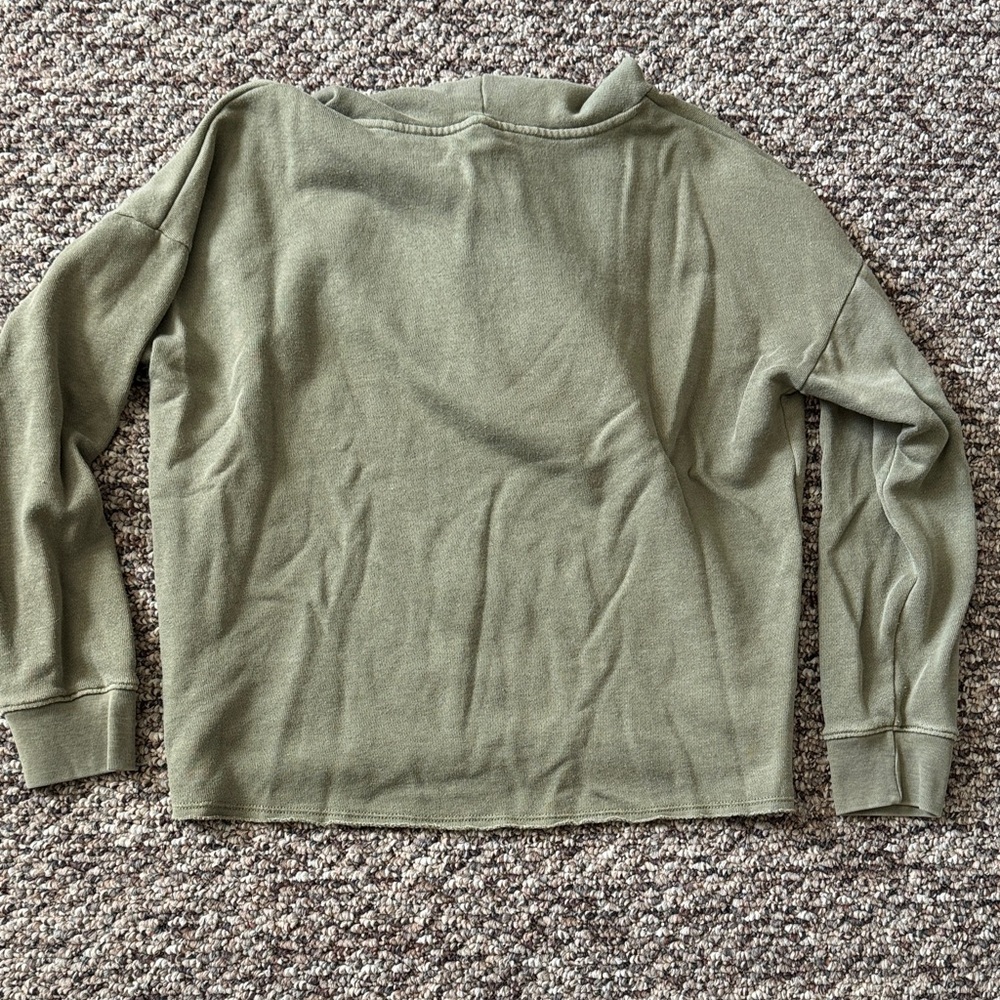 American Eagle Outfitters Sage Green Hoodie - Picture 4 of 4